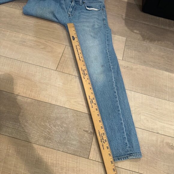 MADEWELL MENS LIGHTWASH JEANS RELAXED TAPERED 30 X 32 - Picture 3 of 9